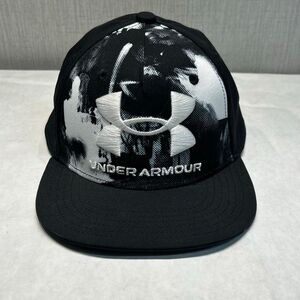 Under Armour UA Snapback Youth Hat Black White
